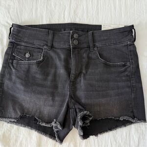 American Eagle Outfitters Charcoal Jean Shorts